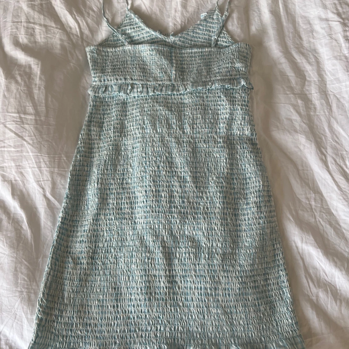 söt ljusblå klänning - 1