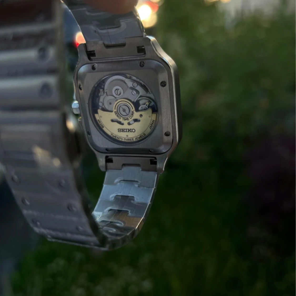 Silverfärgad klocka från Seiko - 3