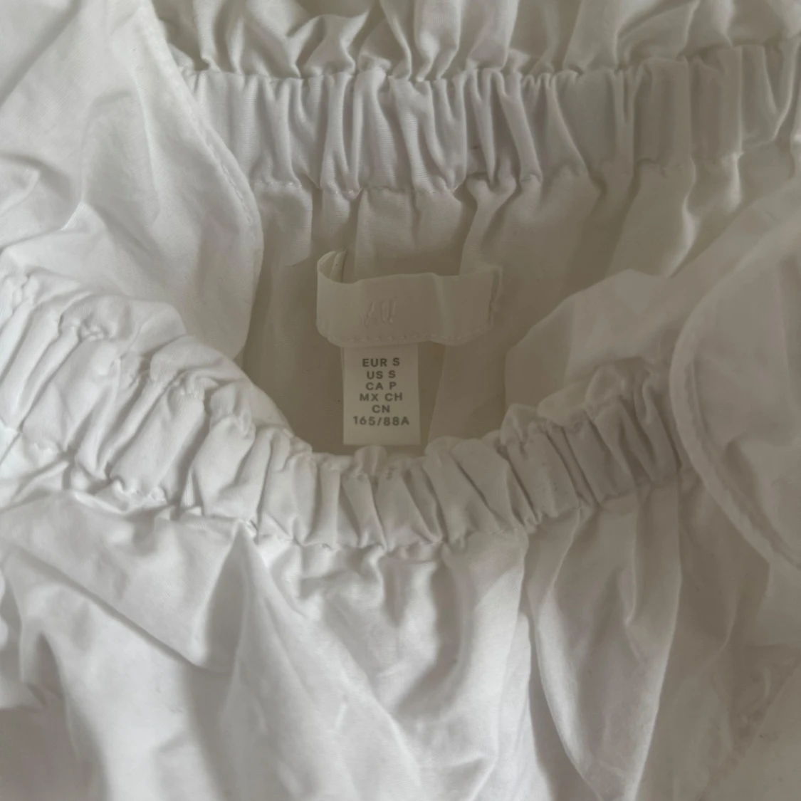 vit klänning h&m  - 1