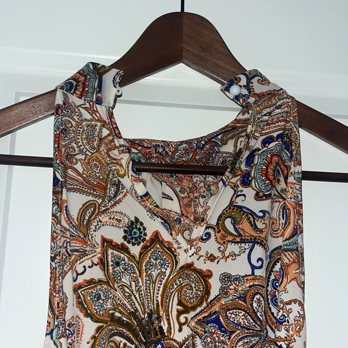 Mönstrad klänning  - 3