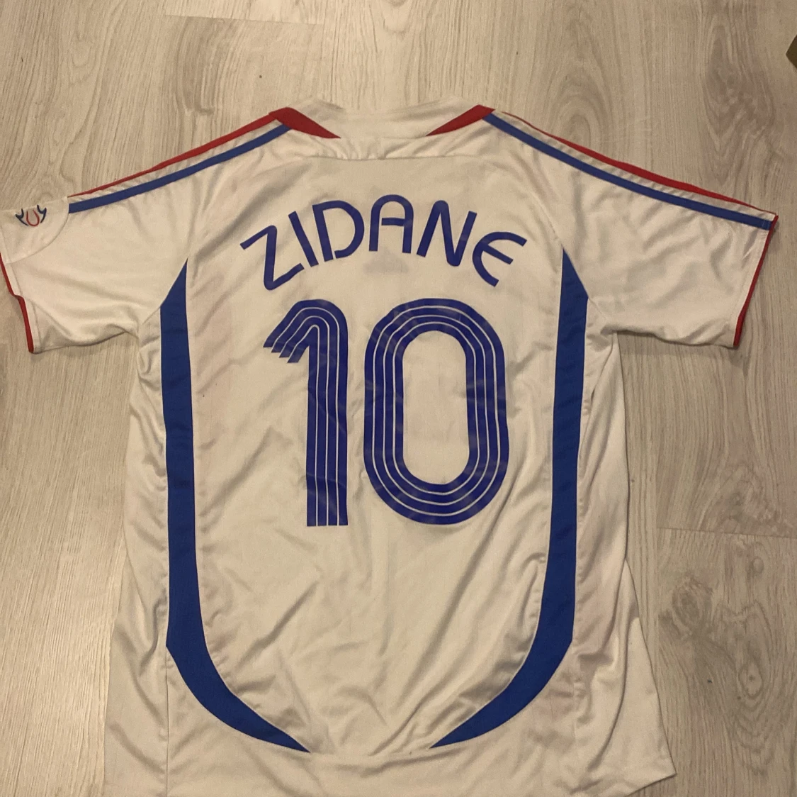 Frankrike Zidane 10 fotbollströja Adidas - 1