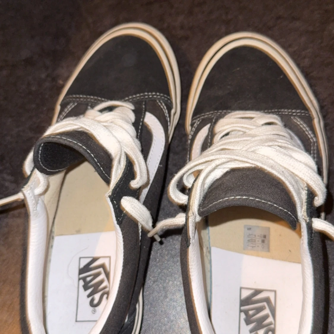 Svarta Vans Old Skool sneakers