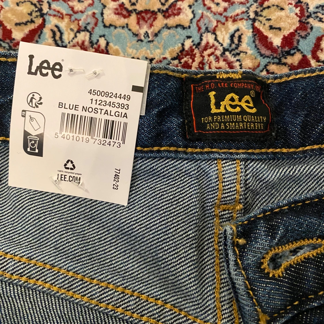 Lee Oscar Relaxed Tapered jeans blå - 2