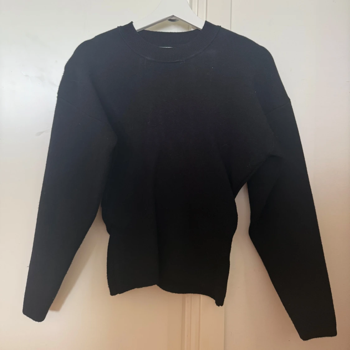 Svart stickad tröja från Zara