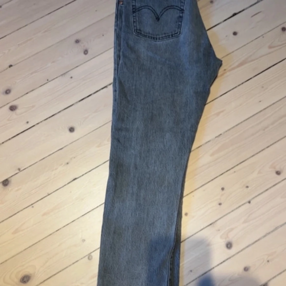 Levi's 501 grå jeans straight fit - 3