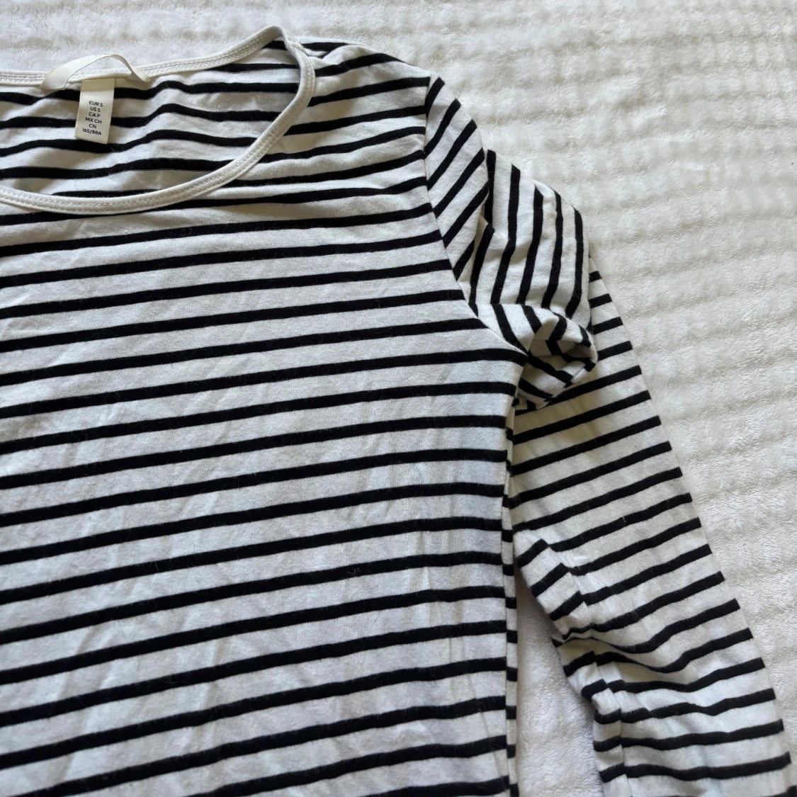 Randig långärmad topp från H&M - 3