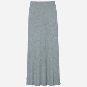 Grå långkjol - Strechiga långkjol💓lappen med storlek har gått av 