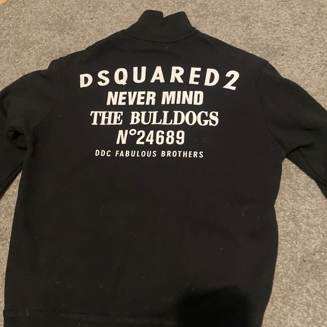 Svart jacka från Dsquared2 med tryck - 2