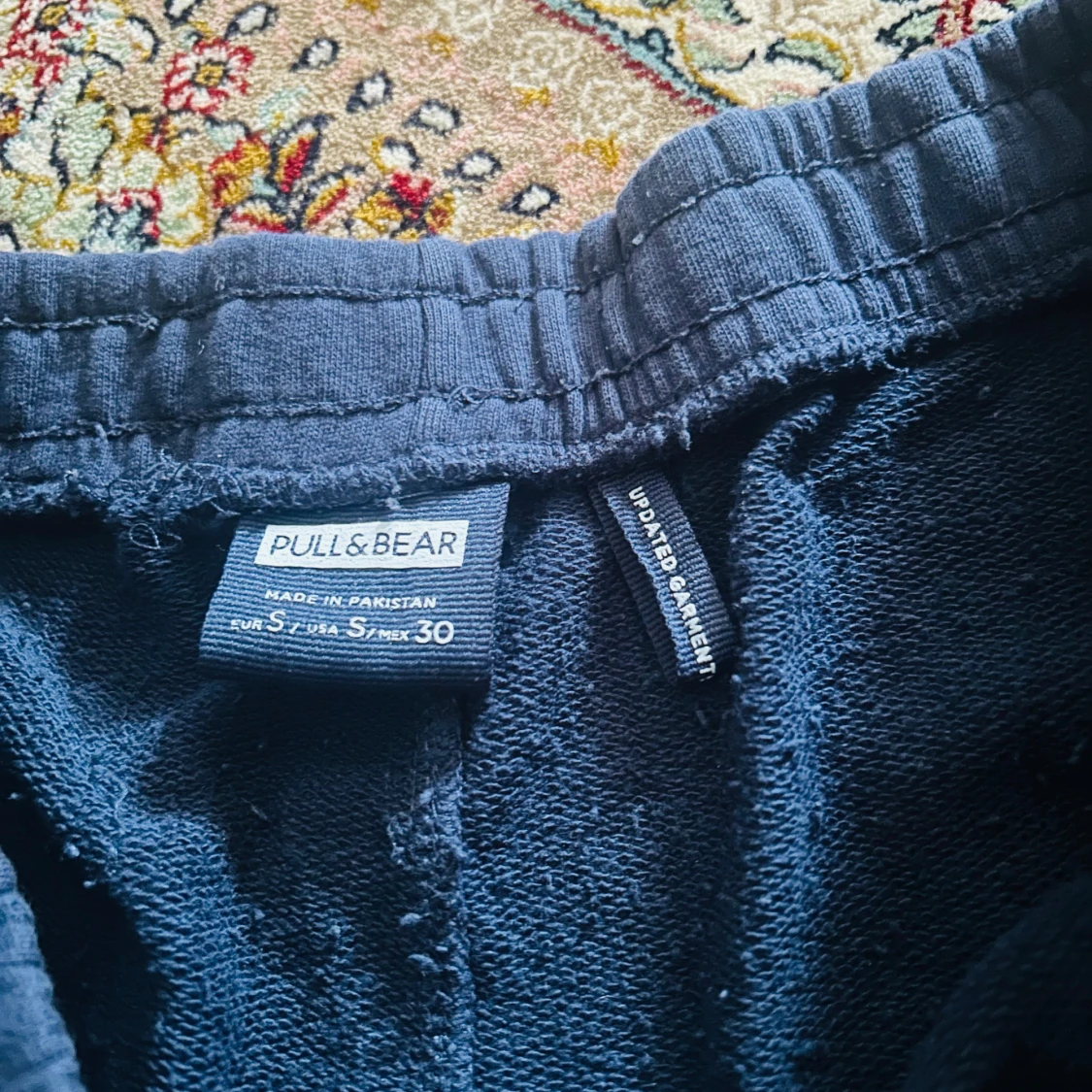 Mörkblå shorts från Pull&Bear - 1