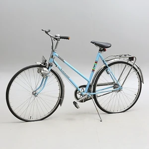 Cresent blå damcykel - Klassik 28” - 3 väx