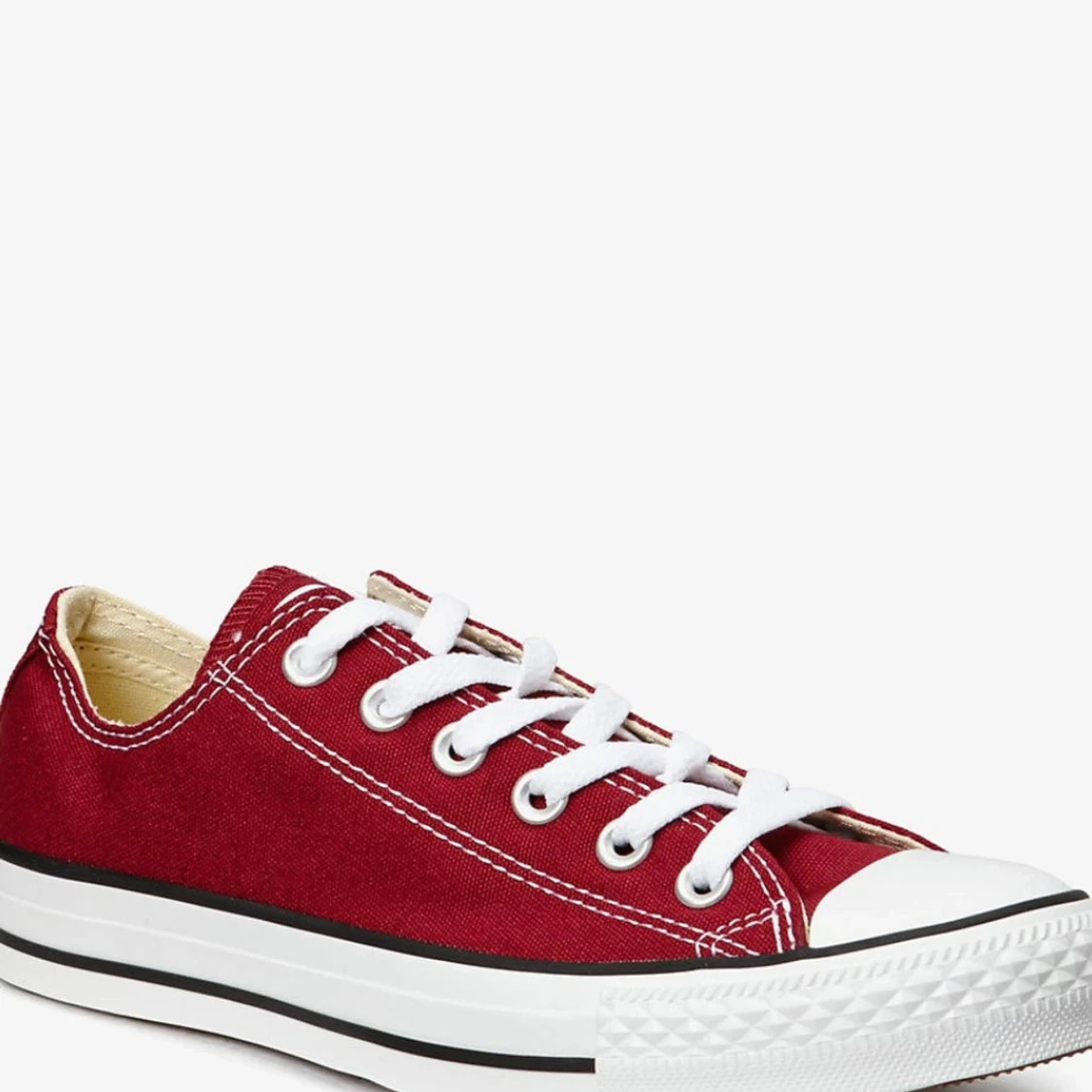 Röda Converse sneakers i canvas - 1