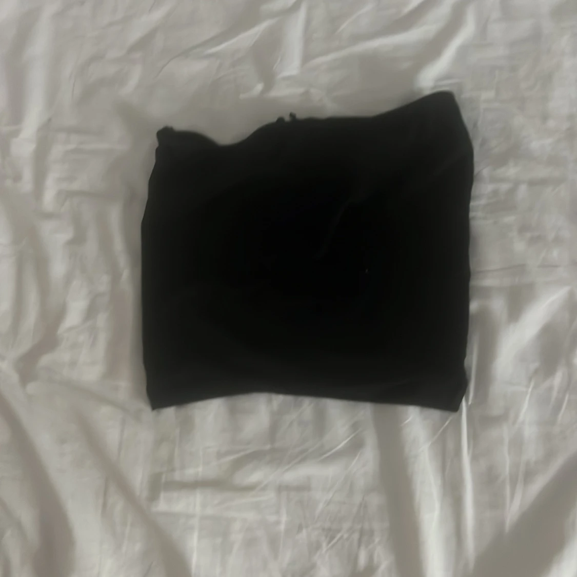 Svart bandeau tubtopp