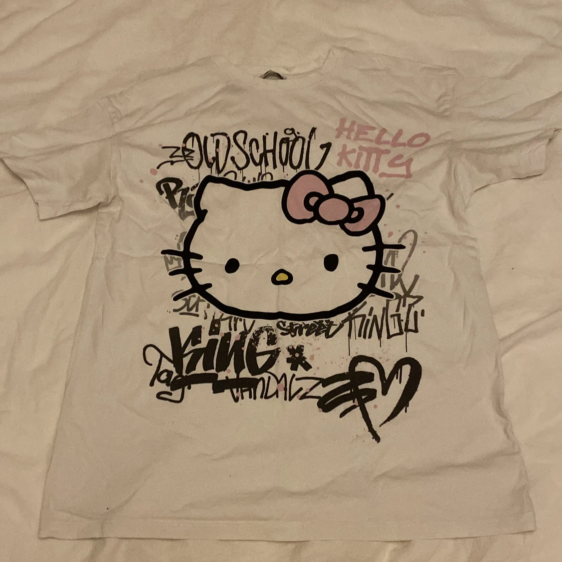 Vit Hello Kitty t-shirt