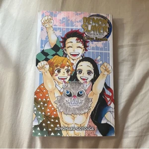 Demon Slayer: Kimetsu no Yaiba - Corps Records - Fylld med färgstarka illustrationer och bonusmanga! Perfekt för fans av Demon Slayer som vill veta mer om karaktärerna och deras äventyr. Obs: Boken har en reva på baksidan, se bild.