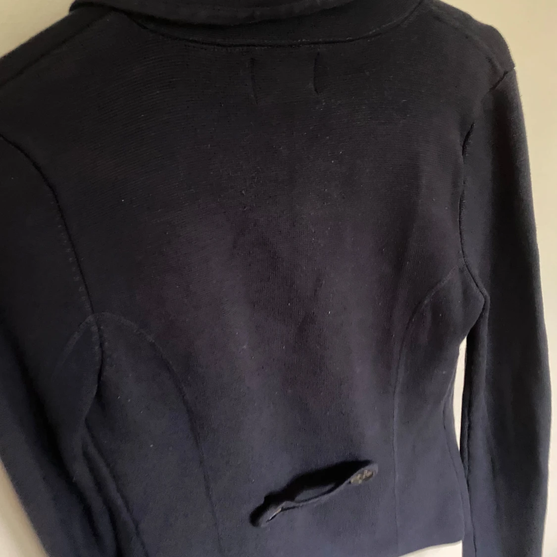 Mörkblå stickad kavaj från Stockh LM - 1