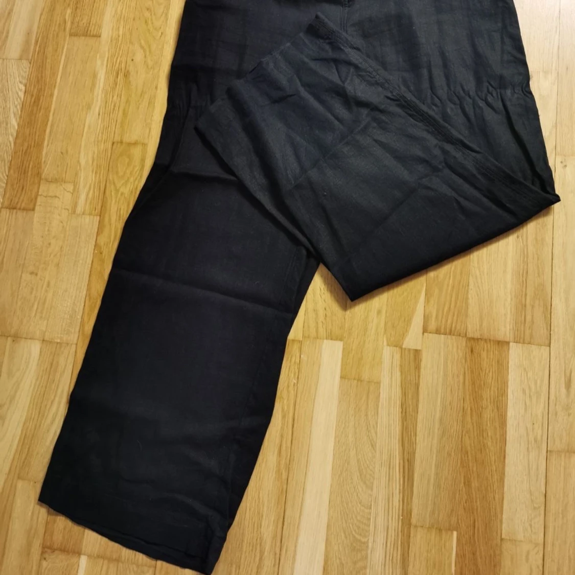 Svarta linnebyxor från InWear - 1