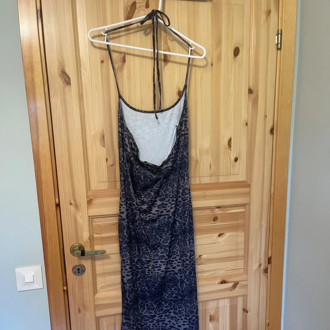 Leopard klänning/lång kjol. Storlek M (kan tänka mig sänka pris) - 2