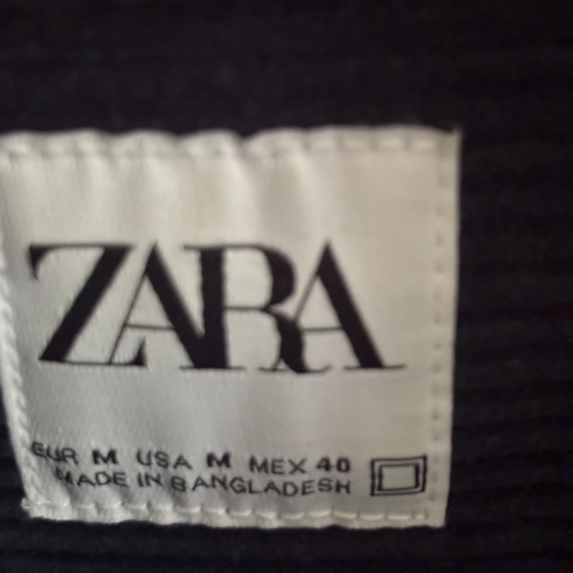 Mörkblå manchesterskjorta från Zara - 2