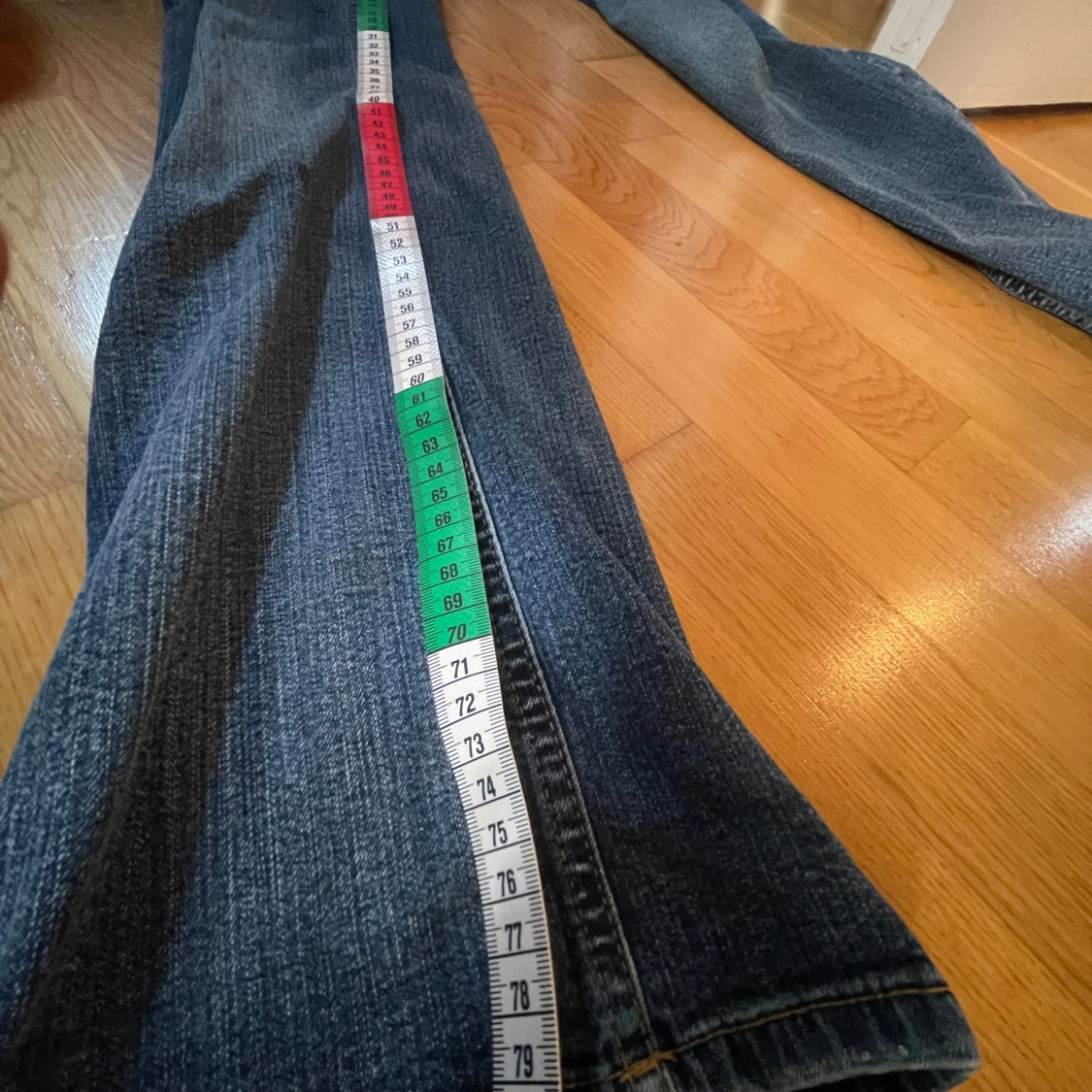 Blå bootcut jeans från Esprit - 3