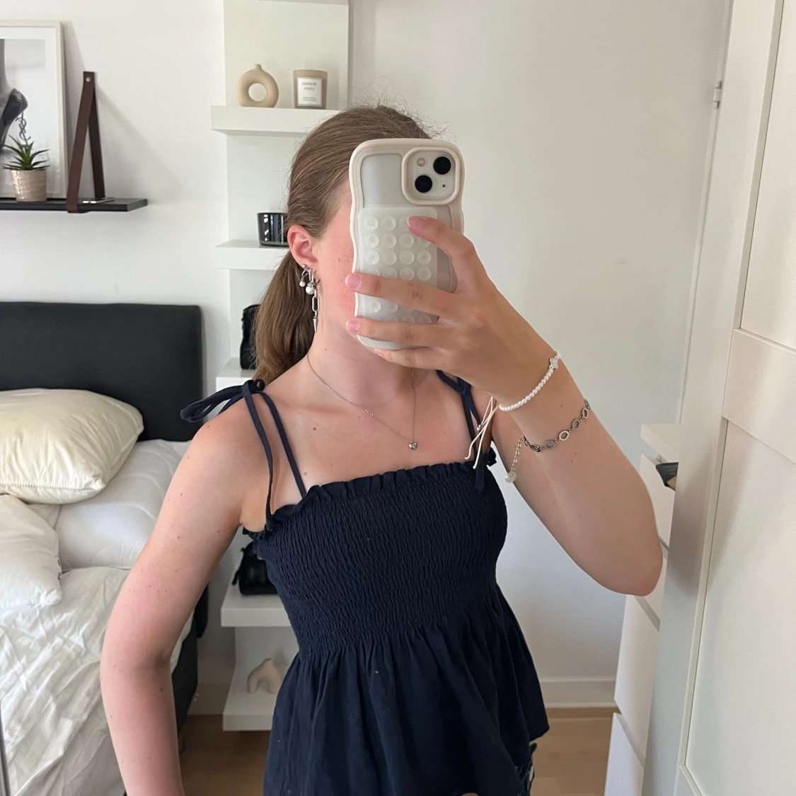 Superfint mörkblått linne!! - 2