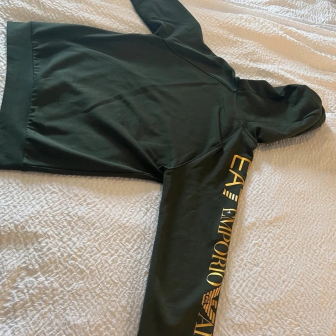 Grön hoodie från Emporio Armani - 4