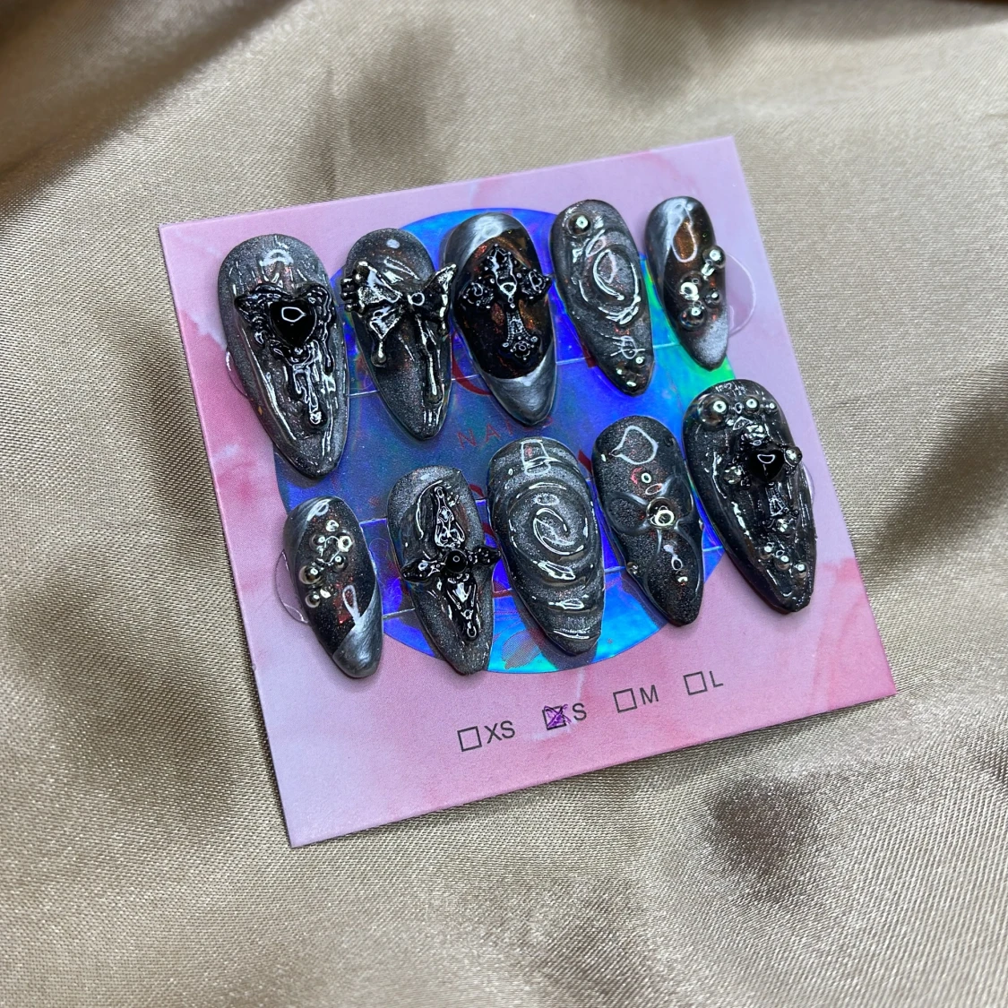 Y2K Galaxy (S); Medium Almond - 1