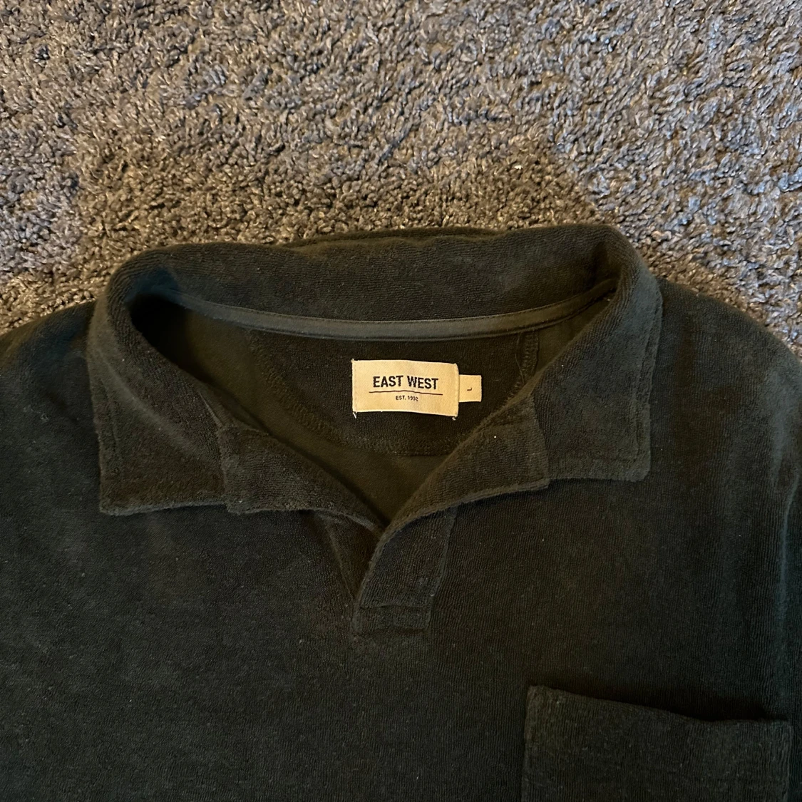 Mörkgrön frotté pike  - 1