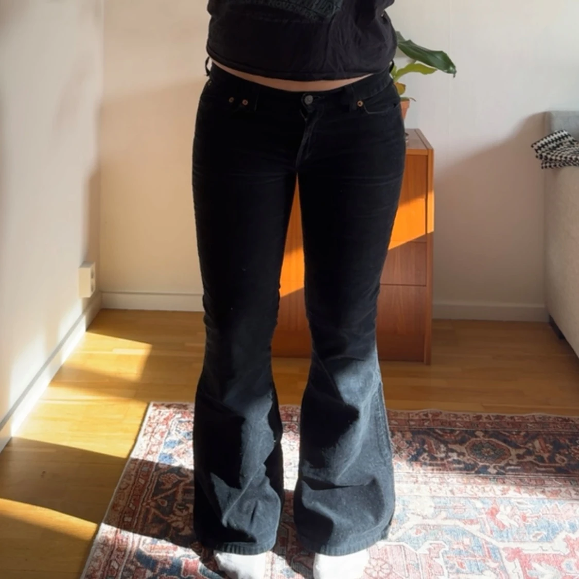 Lågmidjade vintage Levis 