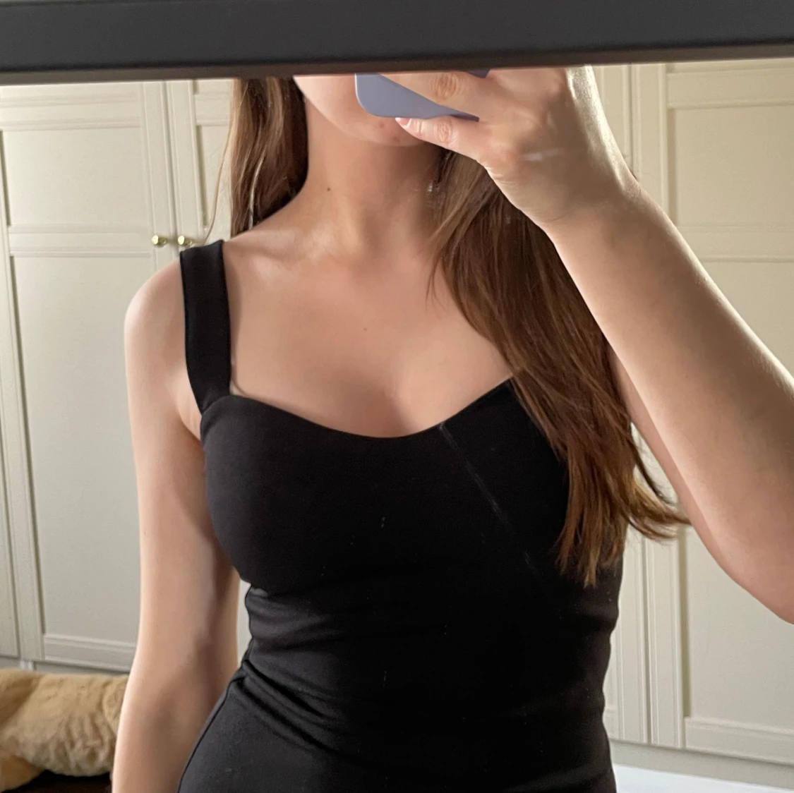 Svart tight klänning - 1