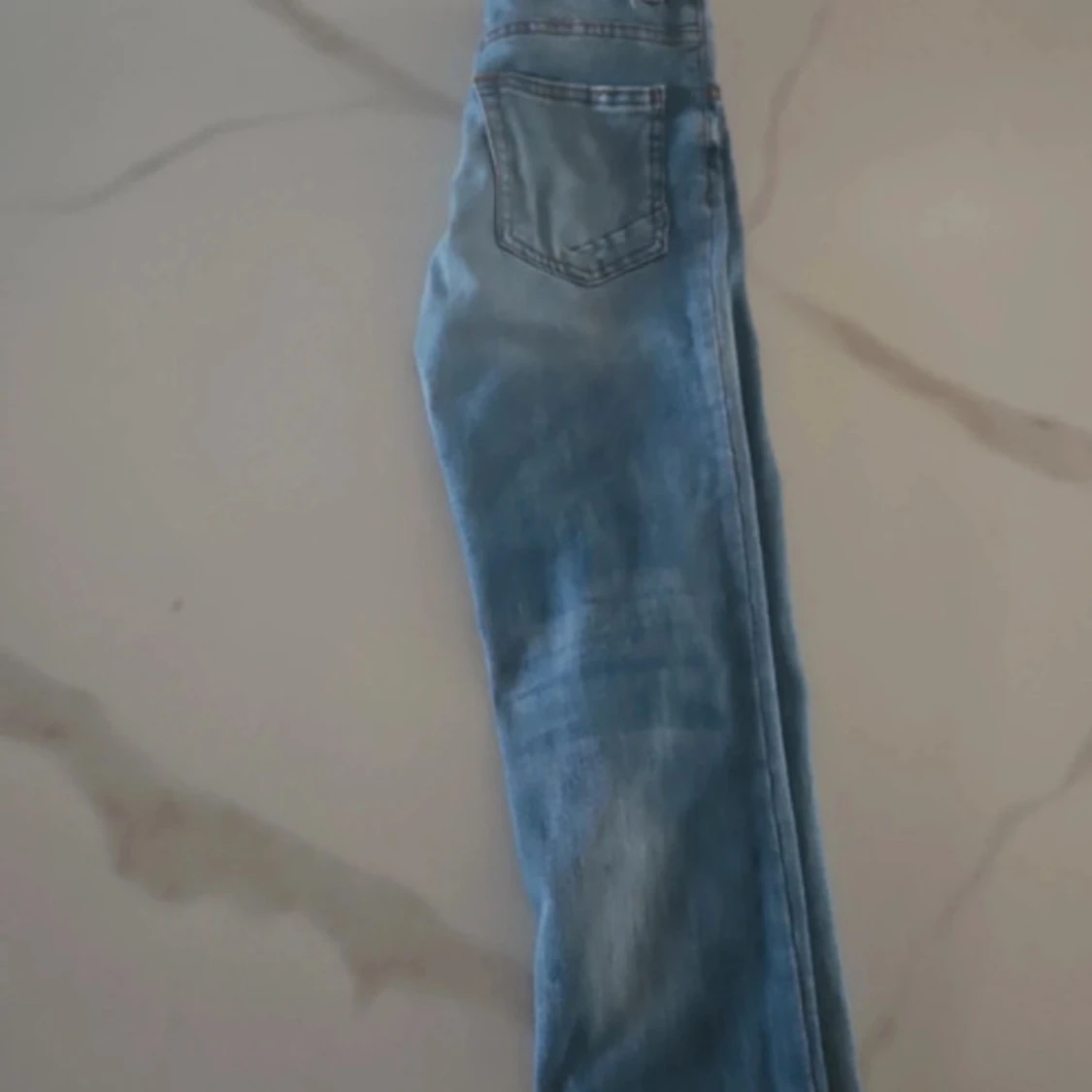 Blå skinny jeans från Zara - 1