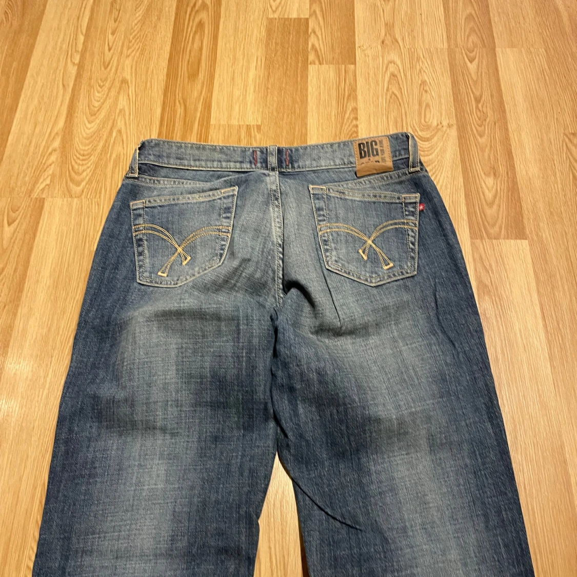 Lågmidjade bootcut jeans  - 2