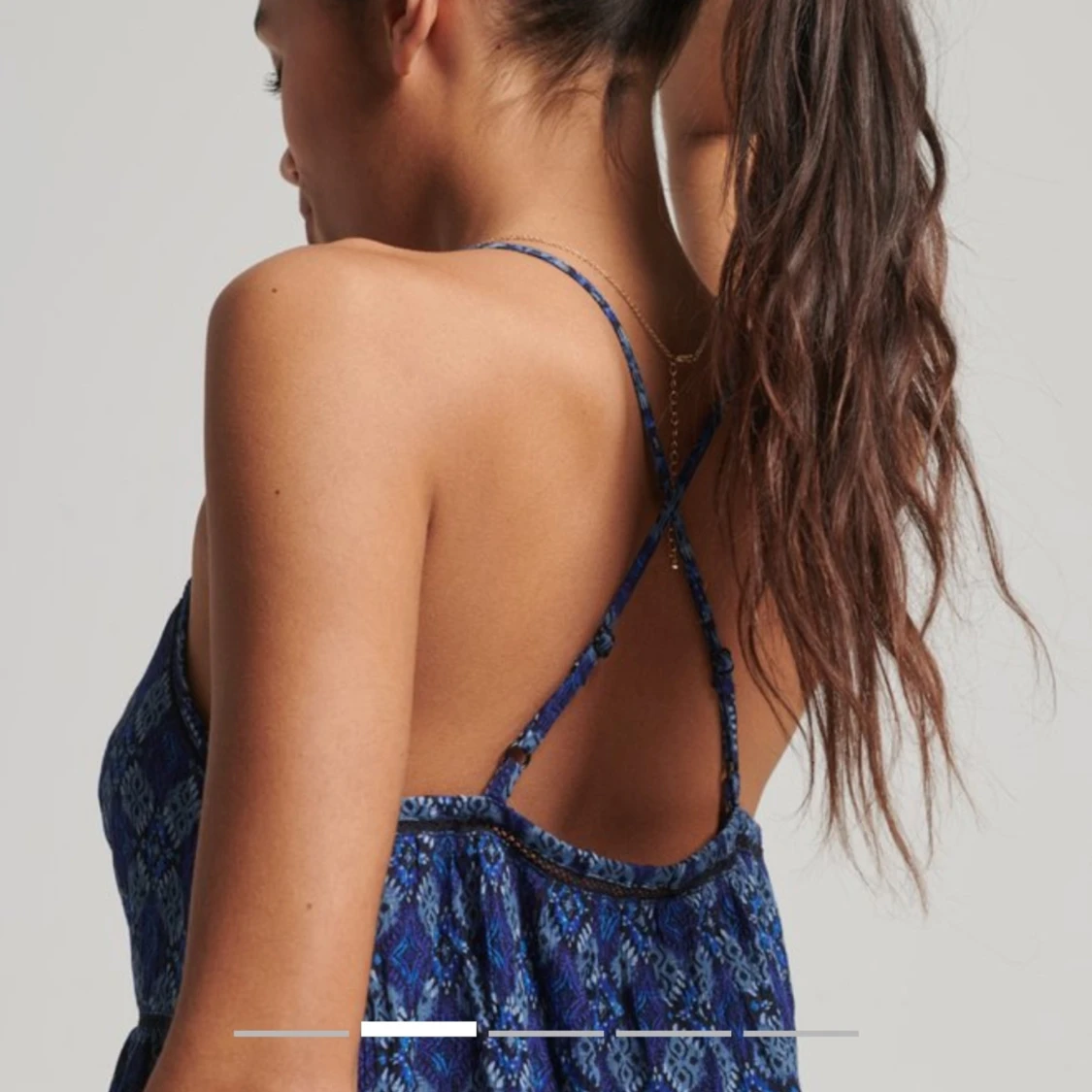 Blå söt topp från superdry - 1