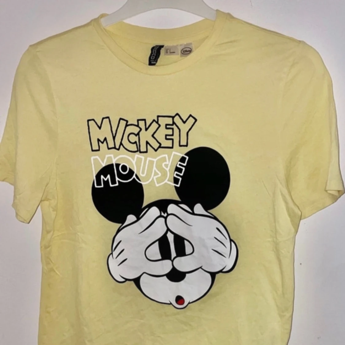 Gul Mickey Mouse t-shirt