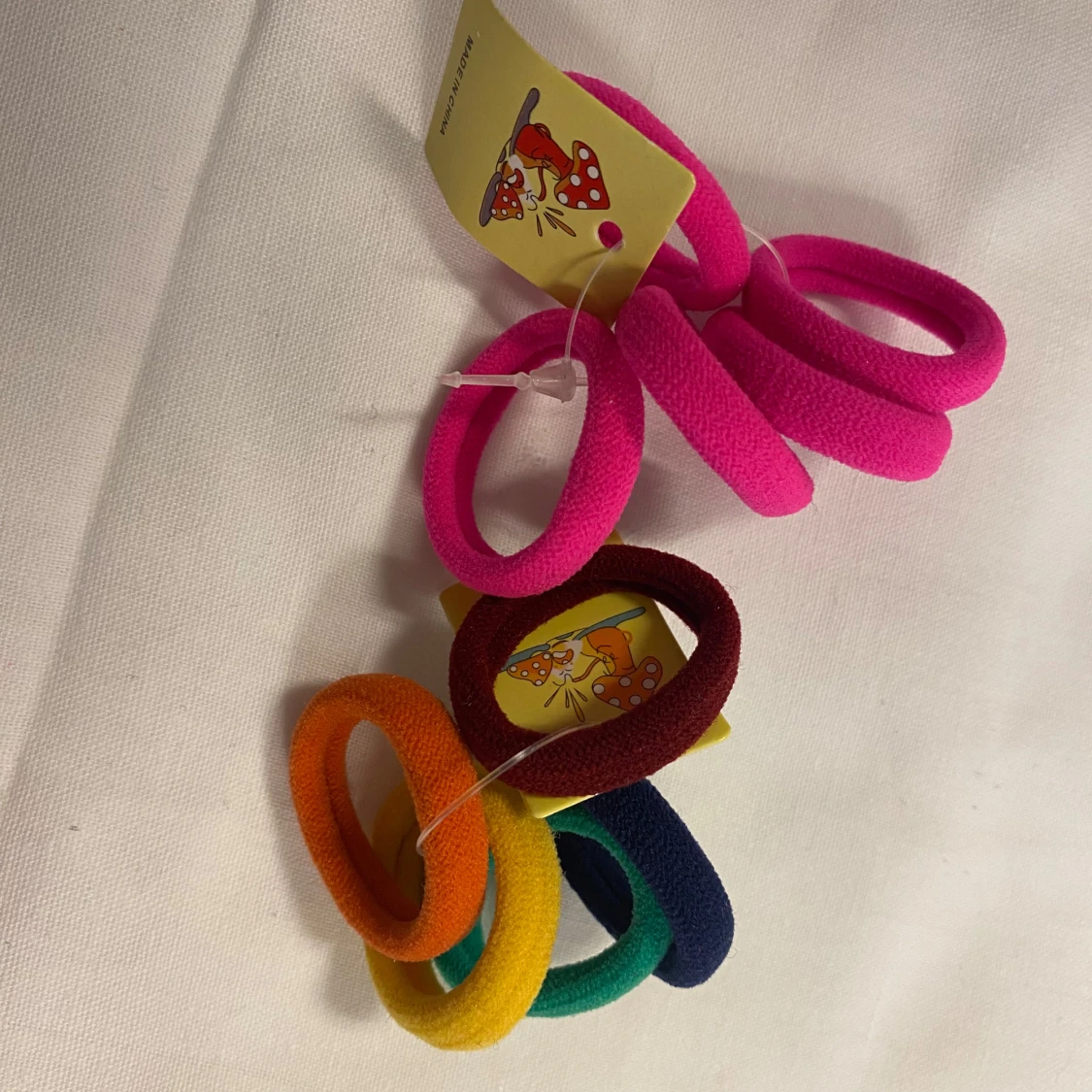 Färgglada hårsnoddar i olika nyanser - 4