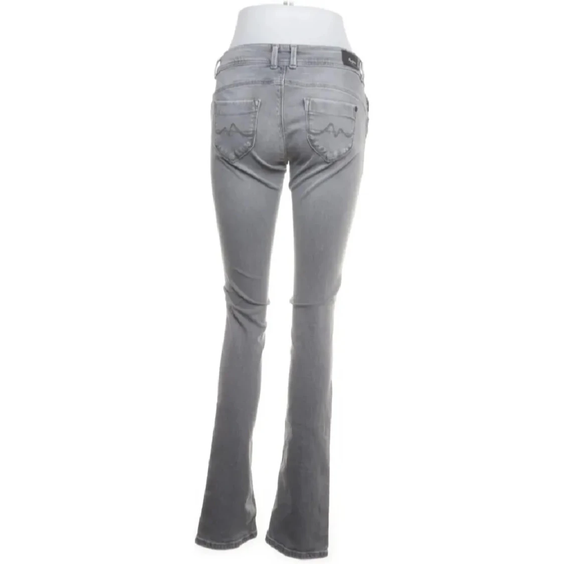 Grå bootcut jeans - 1