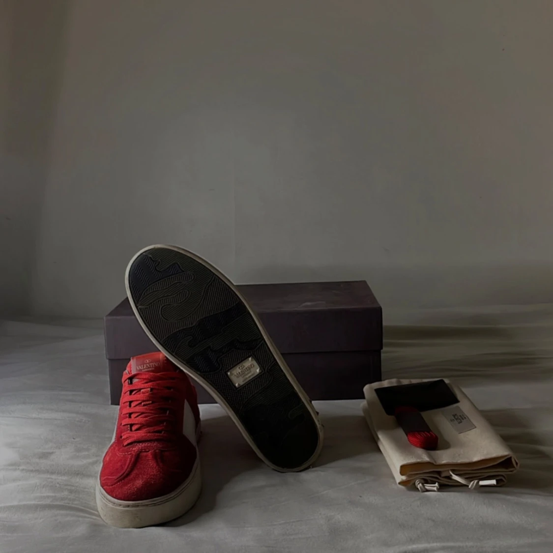 Röda Valentino Flycrews - 2