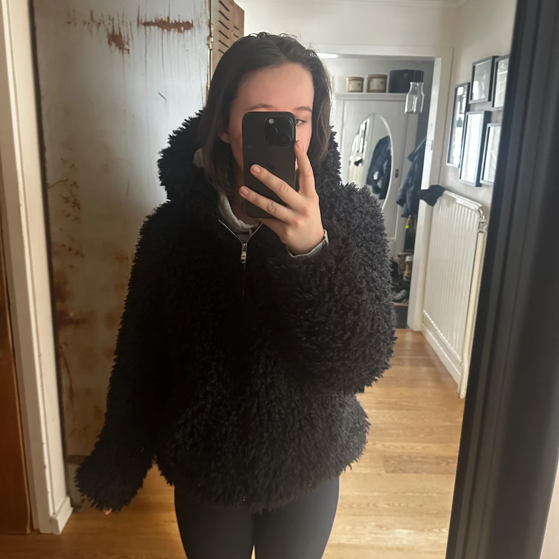 Svart teddyjacka från Flash Woman - 1