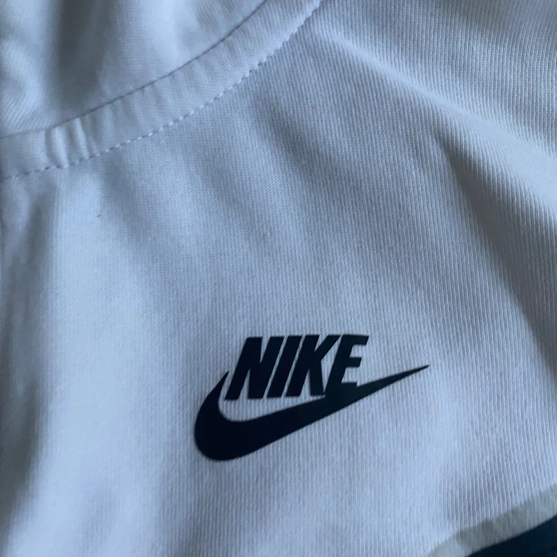 Vit Nike hoodiejacka XL - 1