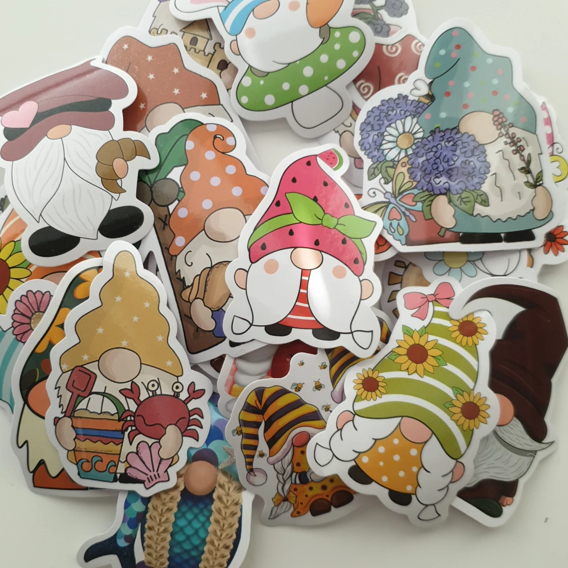 25st Sommar Gnomes klistermärken/stickers 