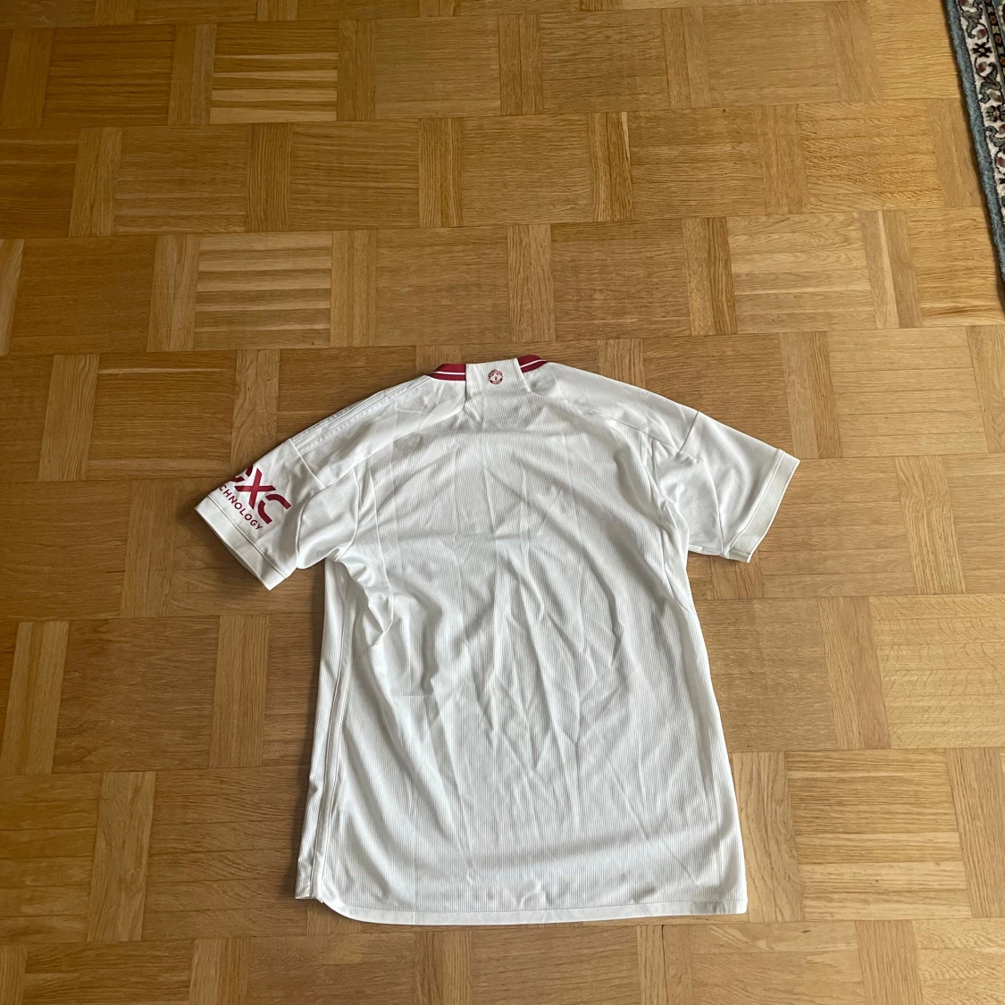 Manchester United vit tredjetröja Adidas L - 1