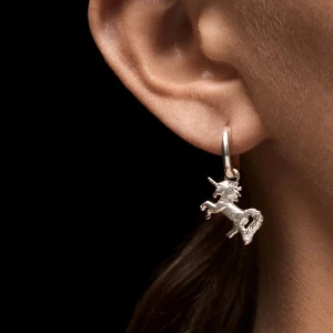 Maria nilsdotter örhänge - Supergulligt enhörnings örhänge! Skriv för egna bilder! 