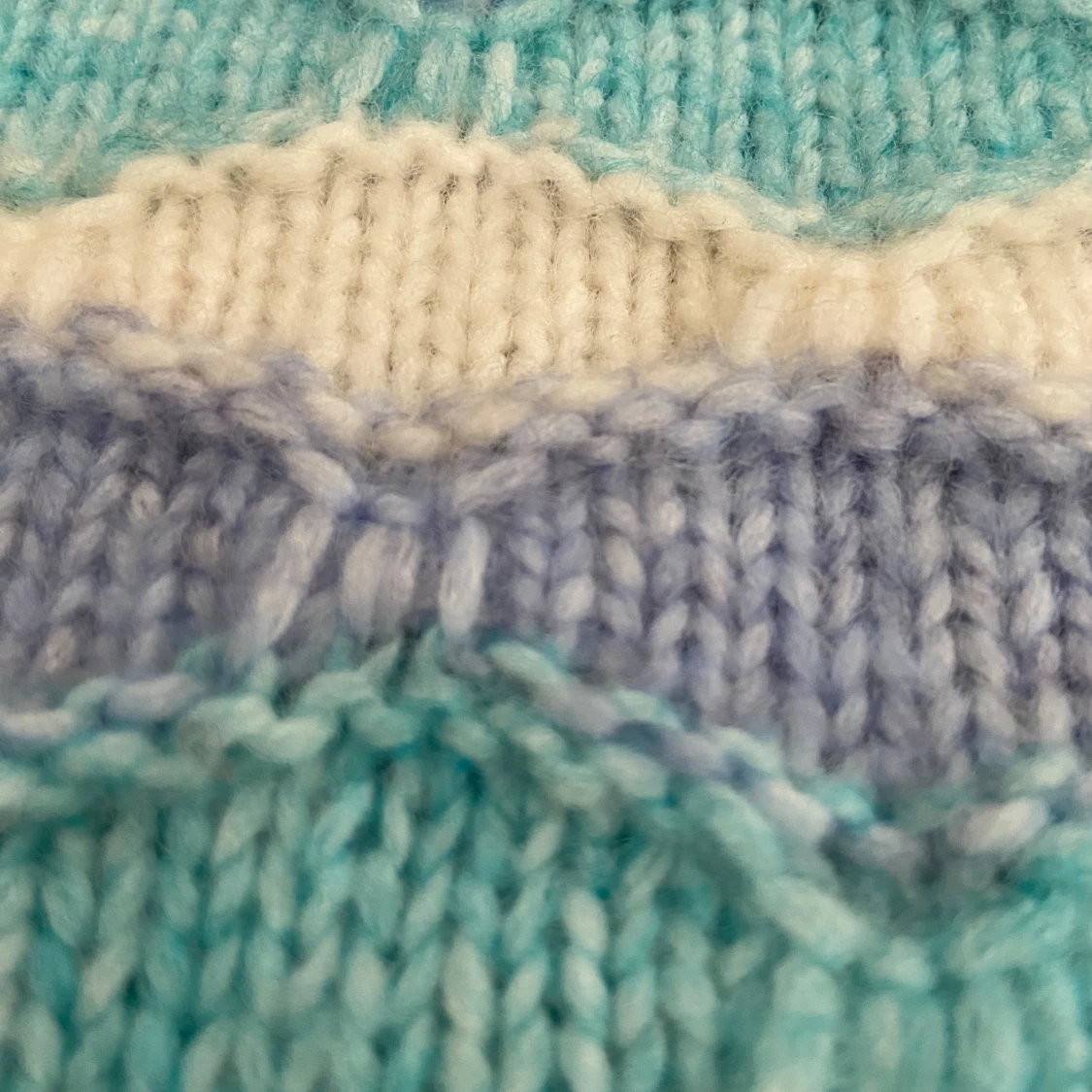 randig stickad tröja Lindex  - 4