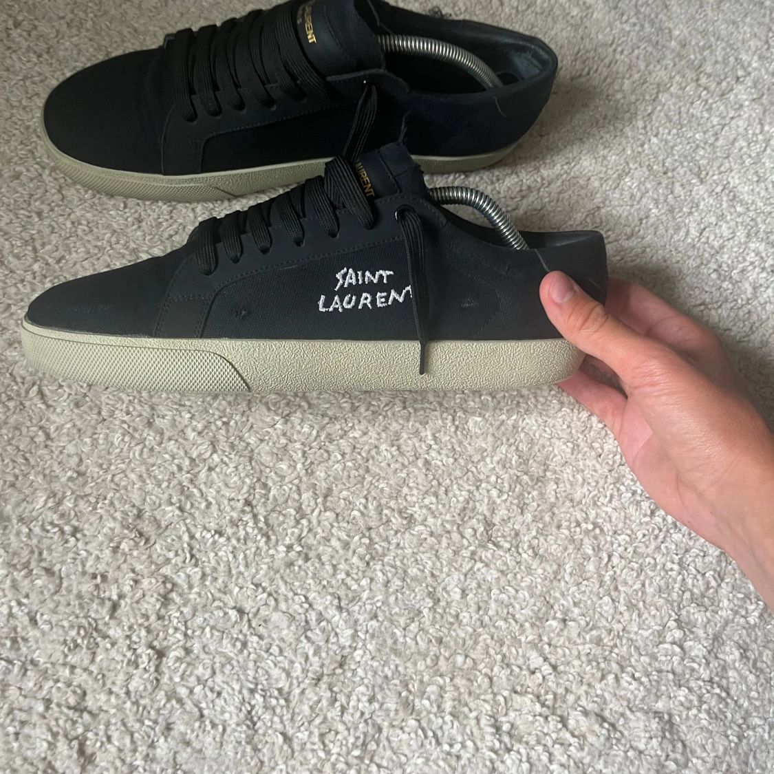 Svarta Saint Laurent sneakers - 1