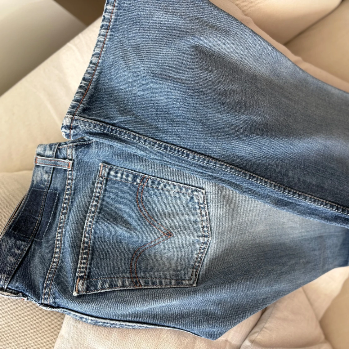 Levi's ljusblå jeans straight fit - 1