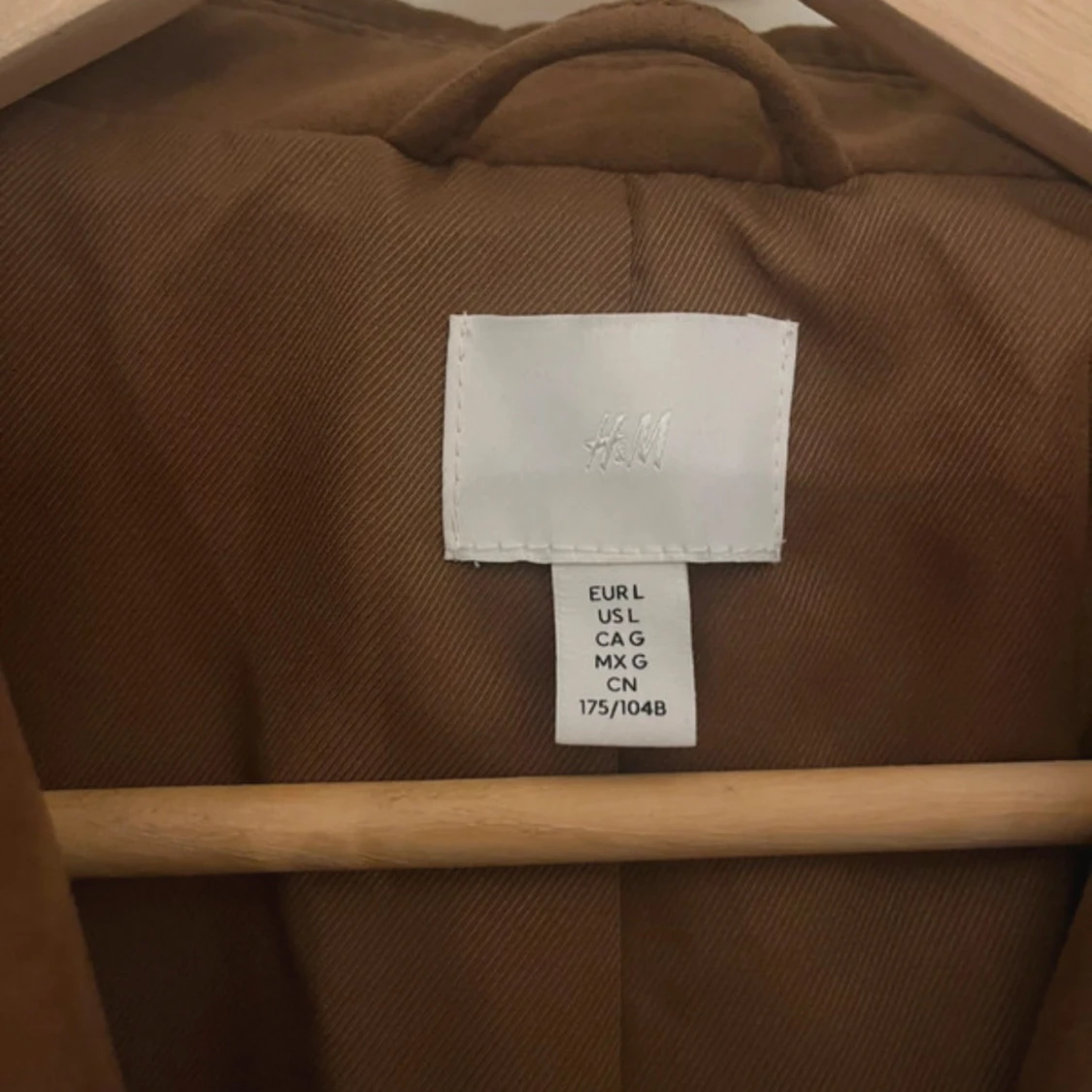 Brun mockaliknande kavaj från H&M - 3