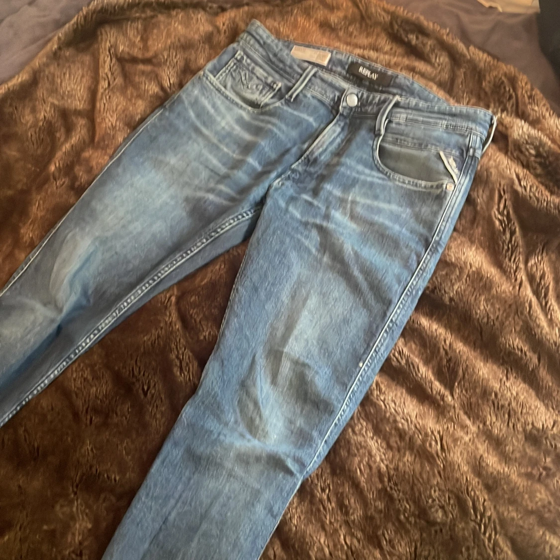 Replay Anbass blå jeans slim fit - 2