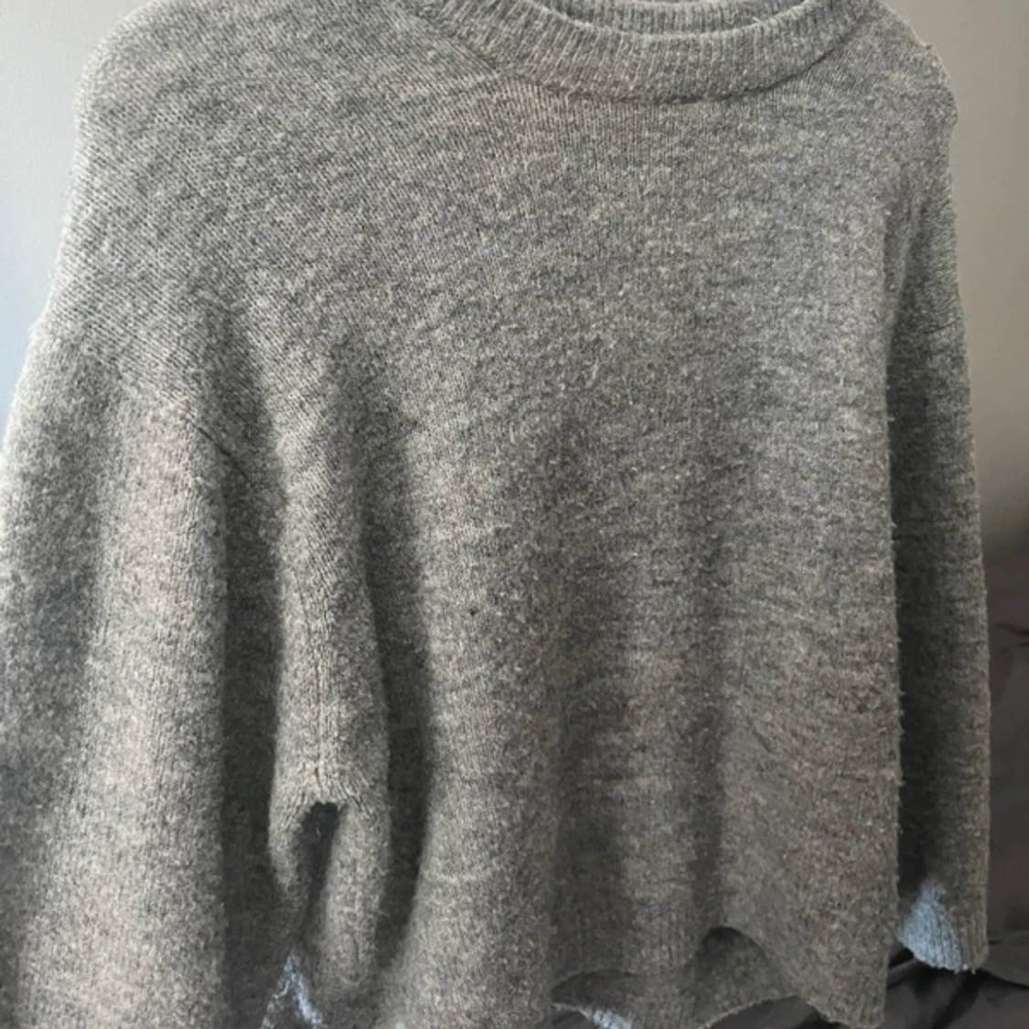 Grå stickad tröja från 157 XS - 1