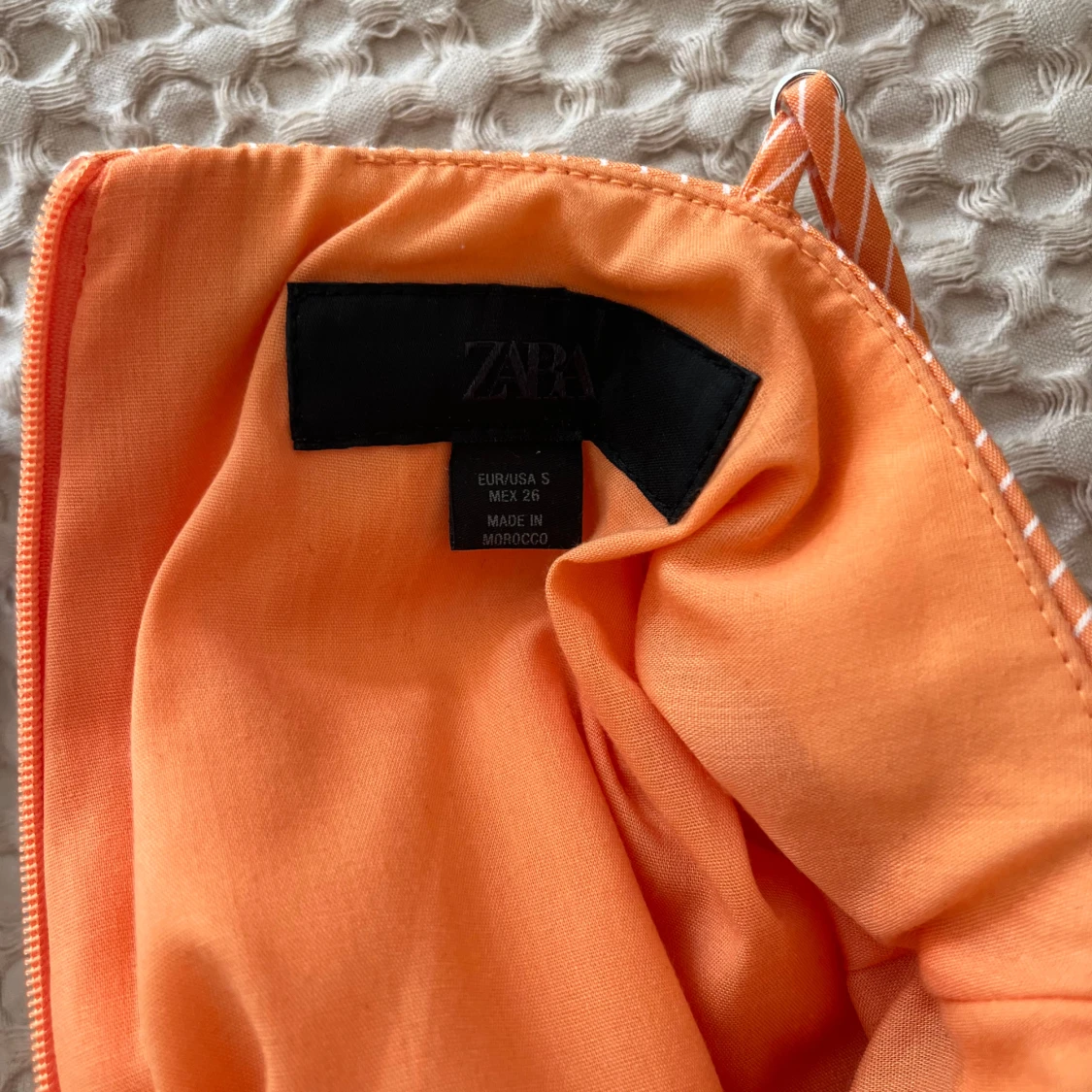 Orange Zara Klänning - 2