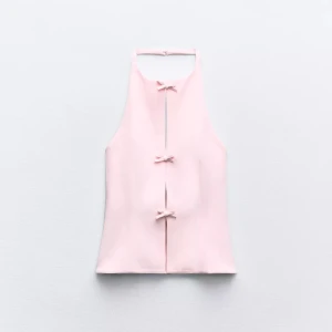 Ljusrosa halterneck topp - Helt oanvänd