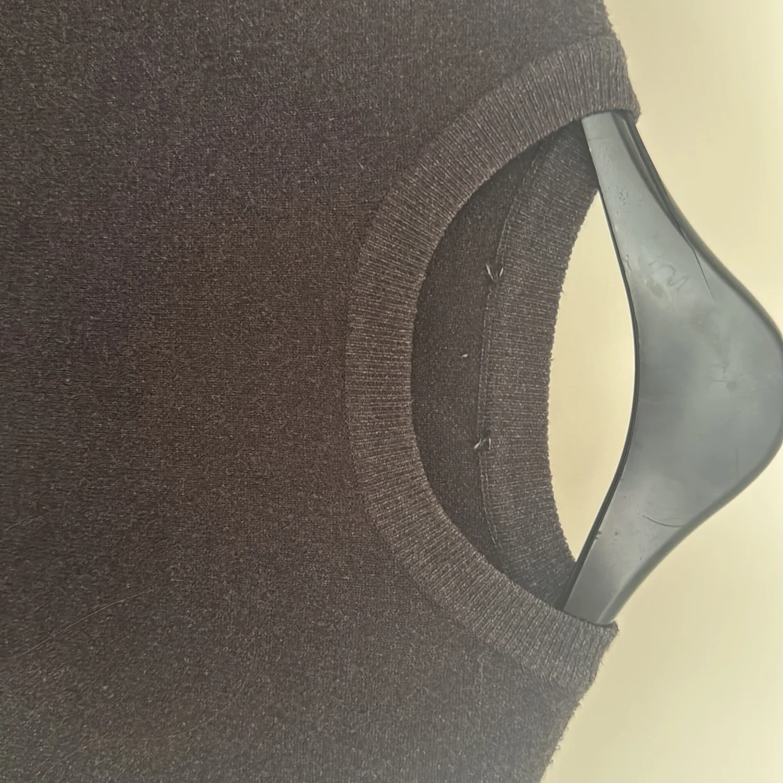 Mörkgrå/svart tjock T-shirt - 3